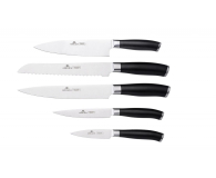 GERLACH Zestaw noży w bloku DECO BLACK 991A 5 elementów - 490035 - zdjęcie 2